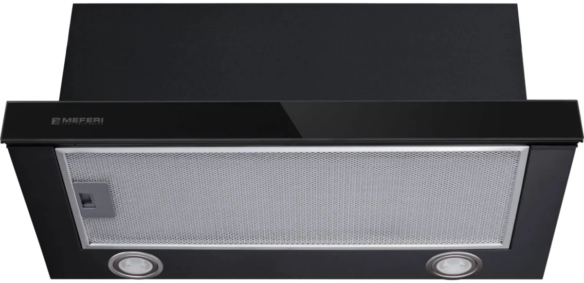 Вытяжка телескопическая SLIDEBOX60BK GLASS ULTRA
