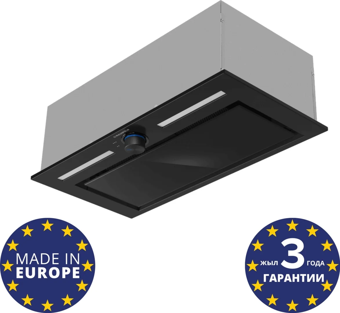Кухонная вытяжка maunfeld domina 60 чёрный