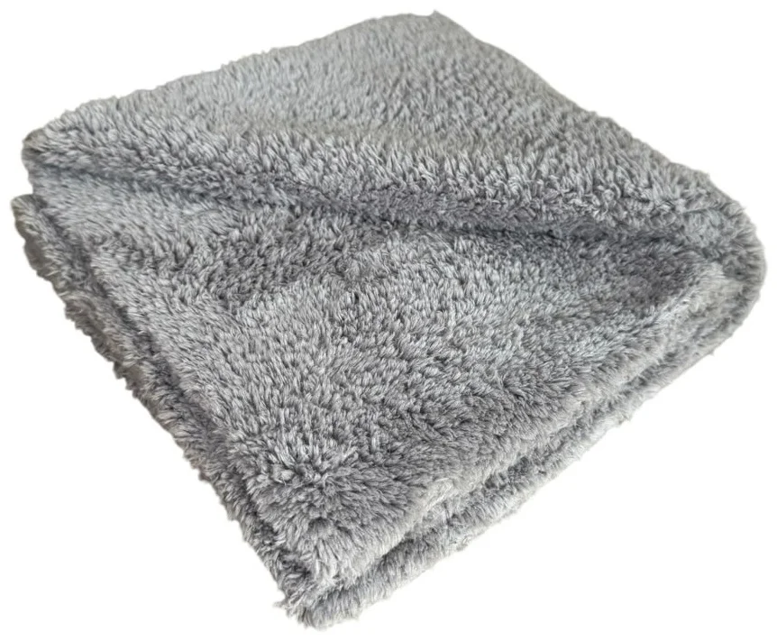DP-470, Grey, 40\40 Ultrasonic cut, Микрофибра для протирки автомобиля Цвет Серый 2