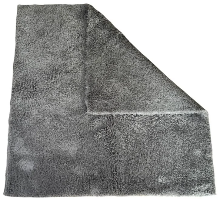 DP-470, Grey, 40\40 Ultrasonic cut, Микрофибра для протирки автомобиля Цвет Серый 5