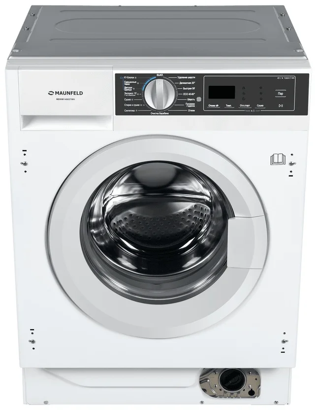 Встраиваемая стиральная машина с сушкой и паром MAUNFELD MBWM1486STWH 3