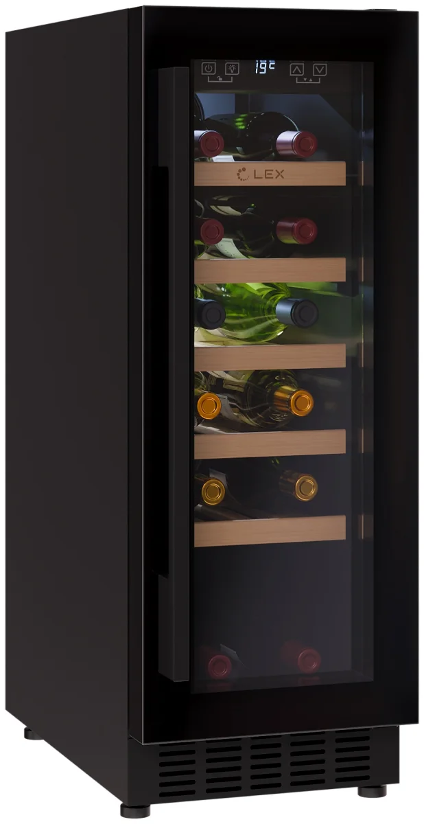 LEX LWD3020BL винный холодильный шкаф 2