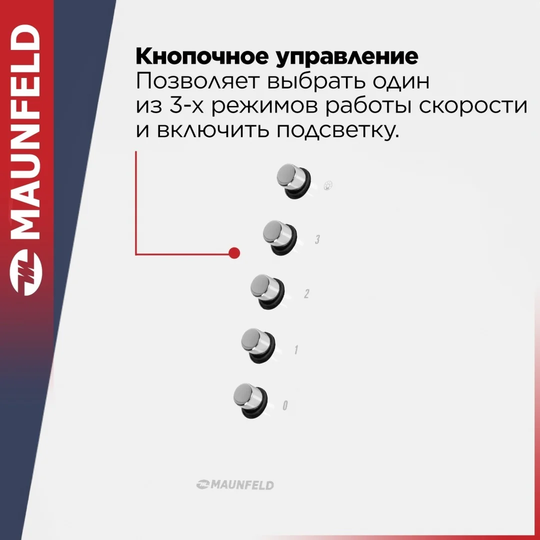 Кухонная вытяжка MAUNFELD Bath 401 белый 4