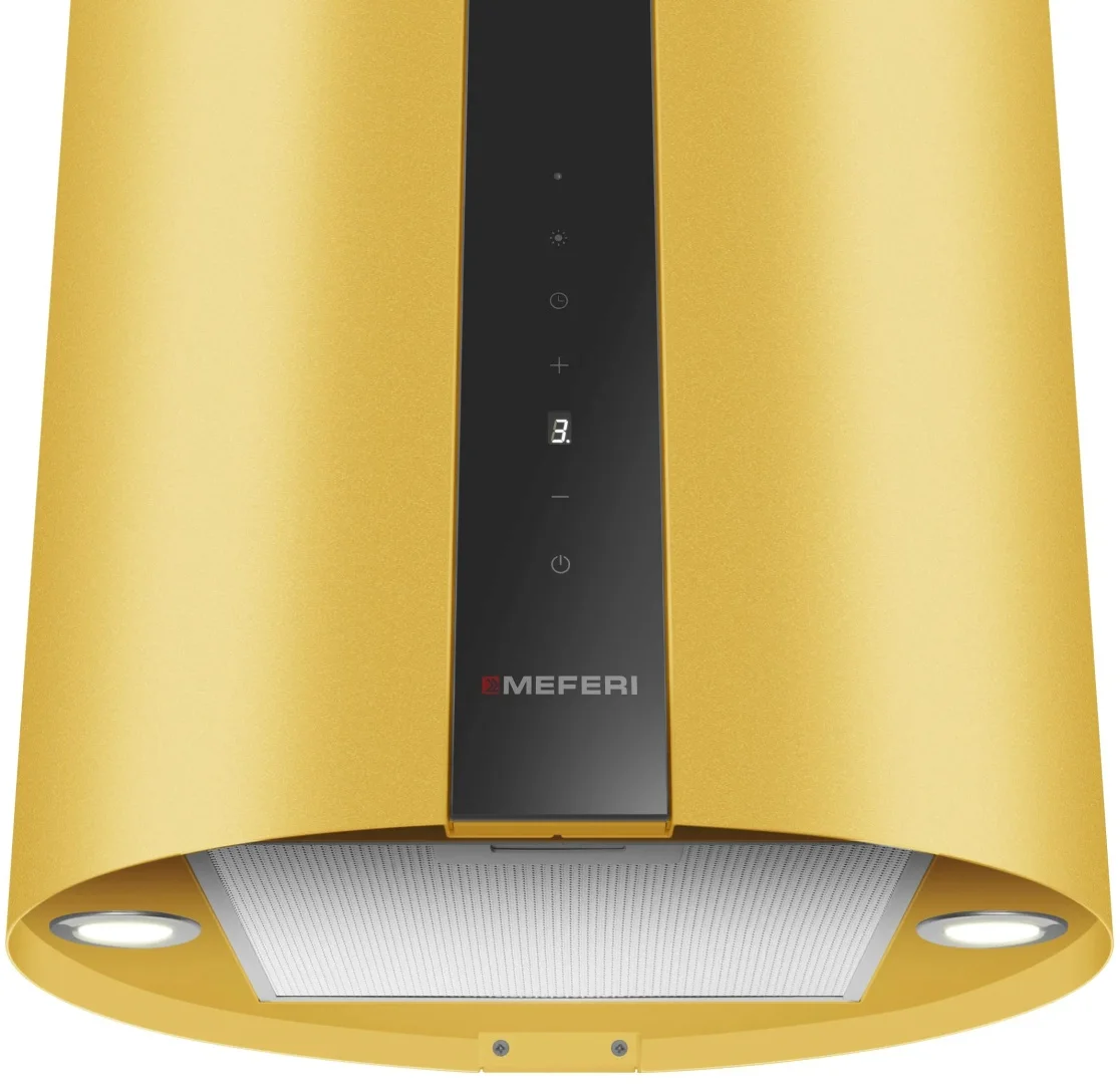 Вытяжка цилиндрическая островная TUBE40GOLD ISLA COMFORT PLUS 4