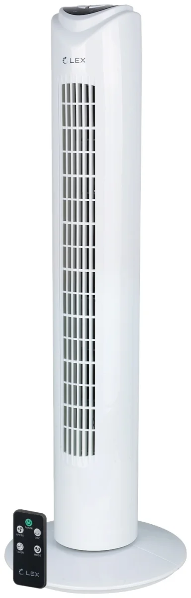 LEX LXFC 8364 32 вентилятор-колонна, ПДУ, белый