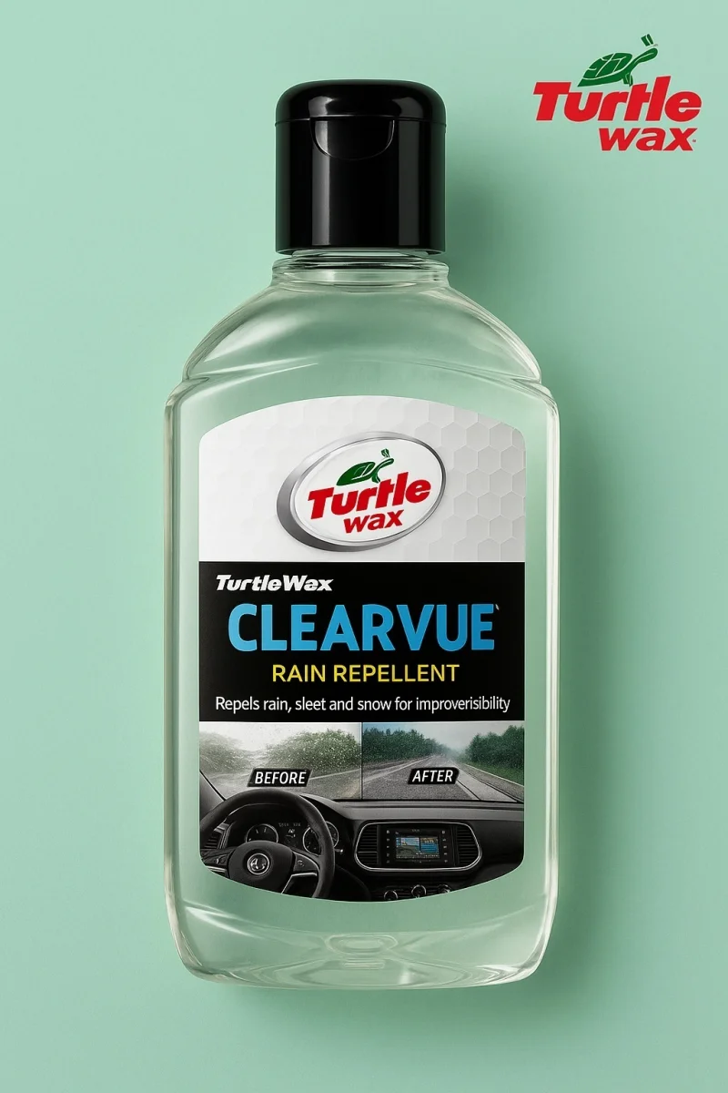 TURTLE WAX Clearvue Rain Repel обработка Антидождь 0,3л 4