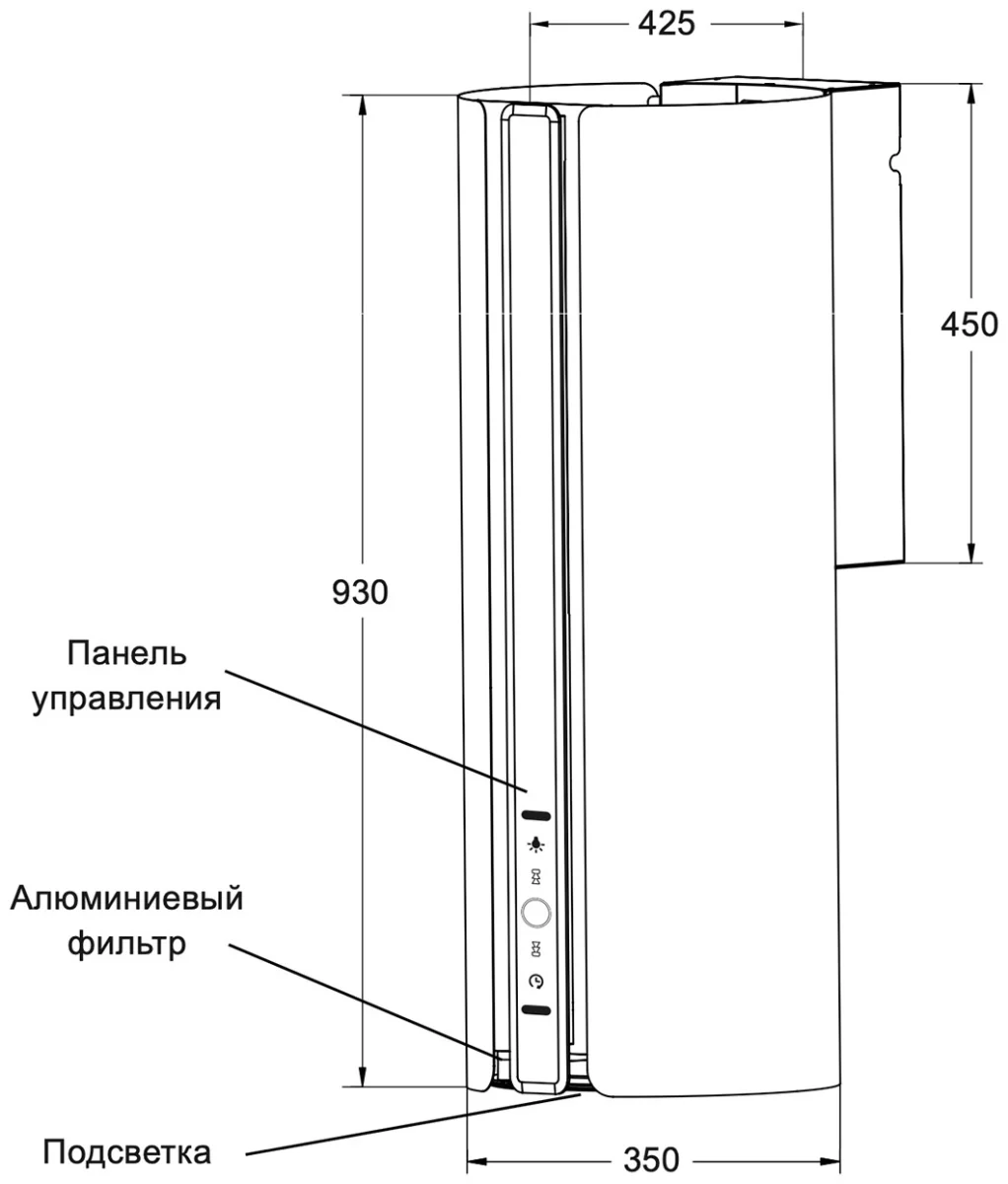 LEX TORO 350 GREEN воздухоочиститель 3