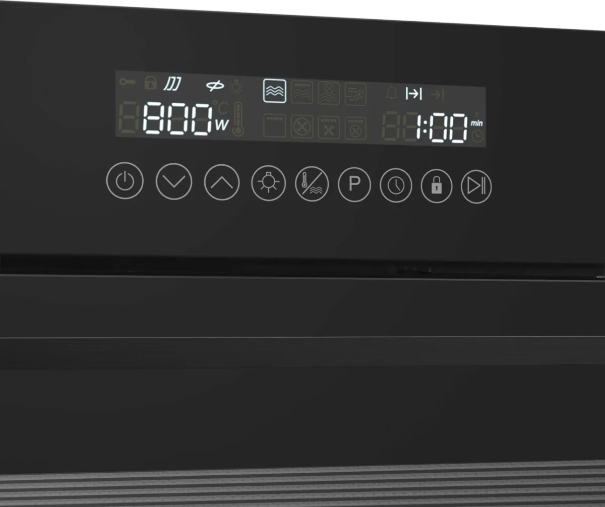 Духовой шкаф электрический MEO608BK MICROWAVE 3