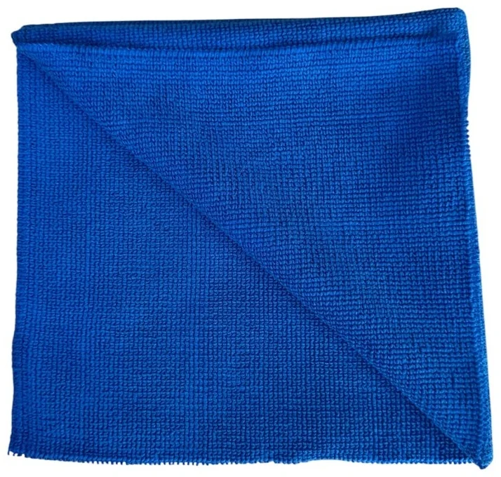 SP-300TO BLUE, 40*40 Ultrasonic Cut, Микрофибра для протирки автомобиля, цвет синий 2