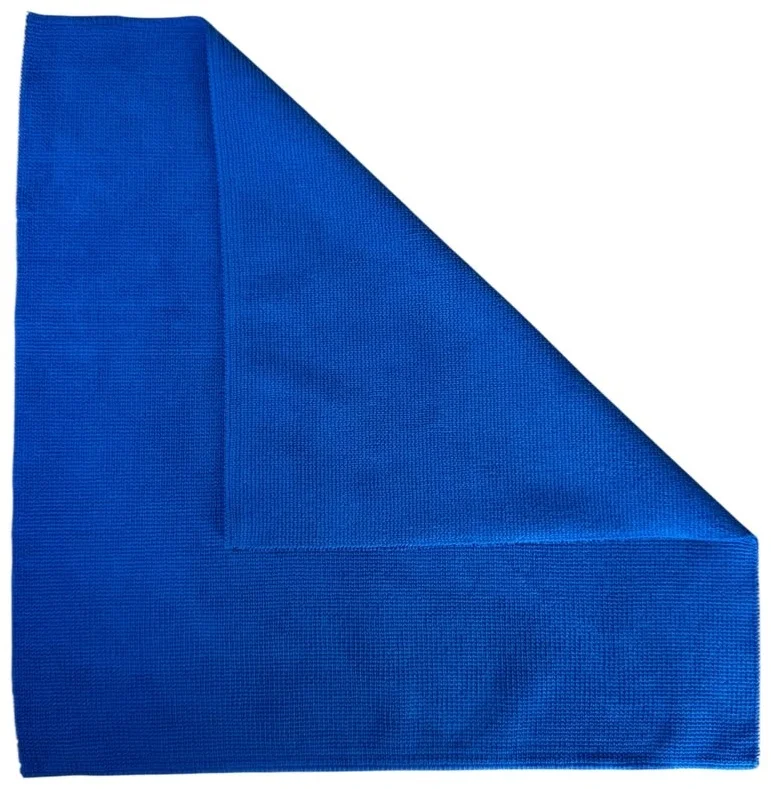 SP-300TO BLUE, 40*40 Ultrasonic Cut, Микрофибра для протирки автомобиля, цвет синий 4