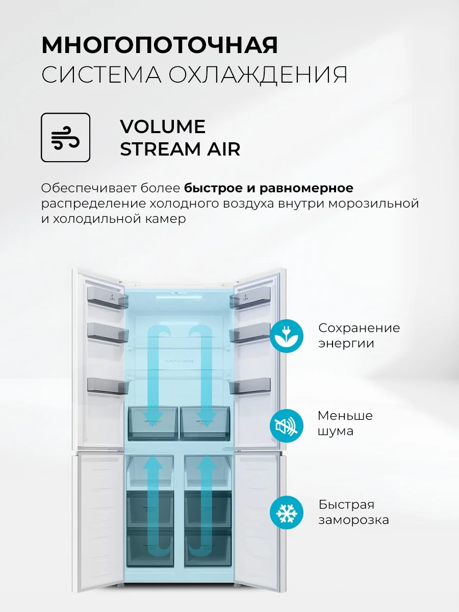 LEX LCD485WGID - холодильник отдельностоящий 11