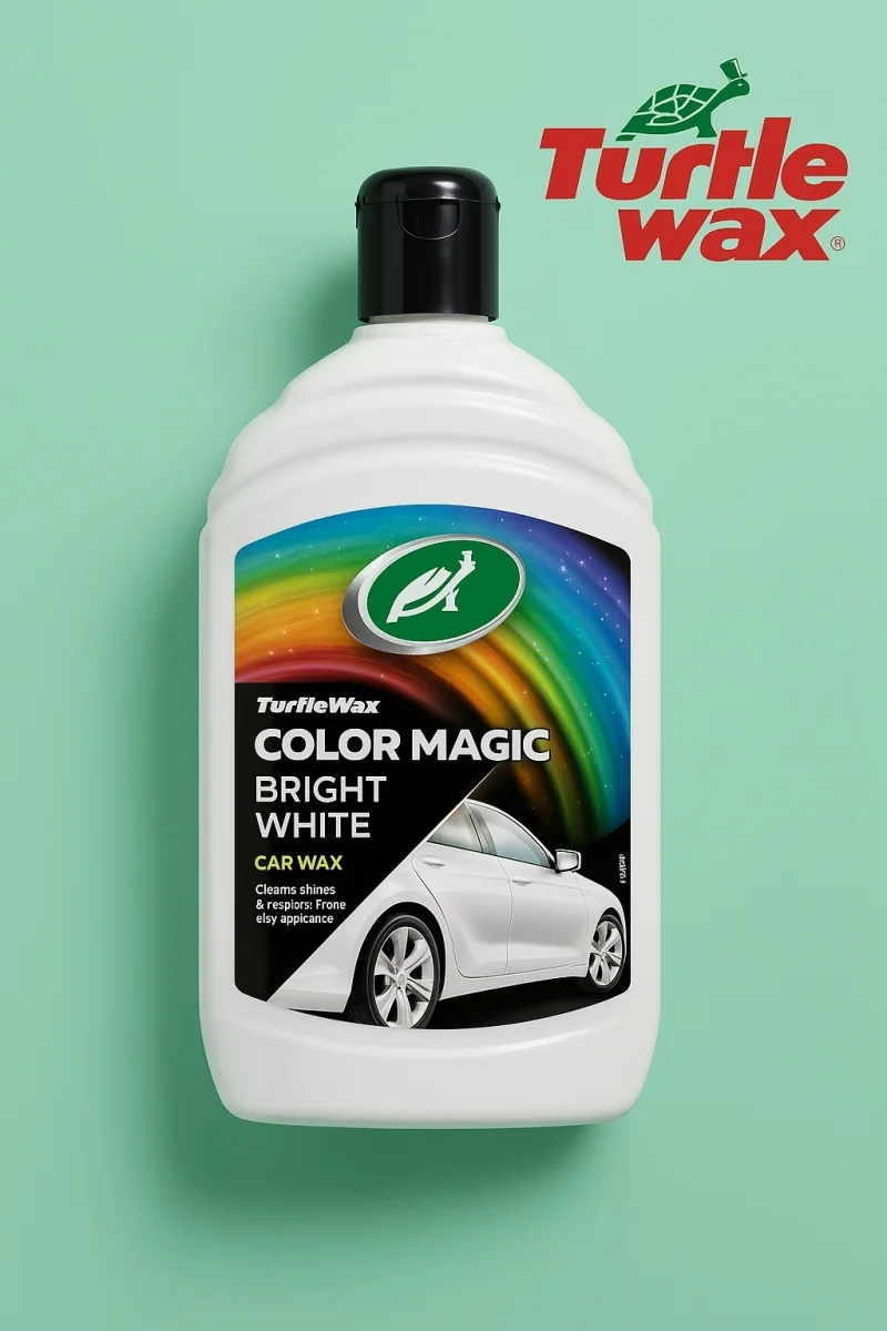 TURTLE WAX CM BRIGHT WHITE WAX ЗАЩИТНАЯ ПОЛИРОЛЬ ДЛЯ БЕЛОГО ЦВЕТА 500мл 4