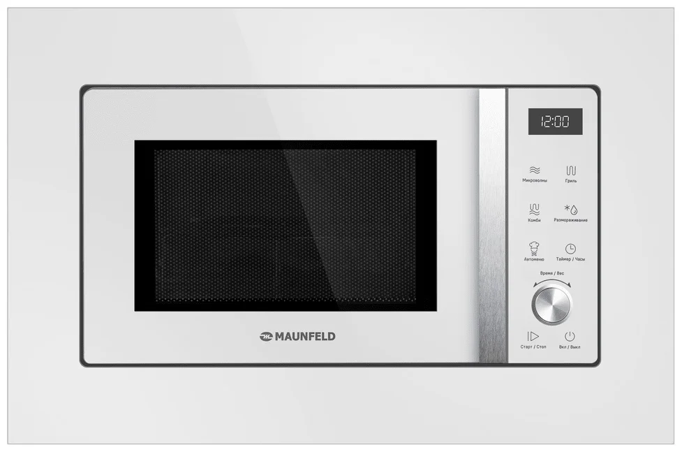 Микроволновая печь встраиваемая MAUNFELD JBMO1225FSGW02 2