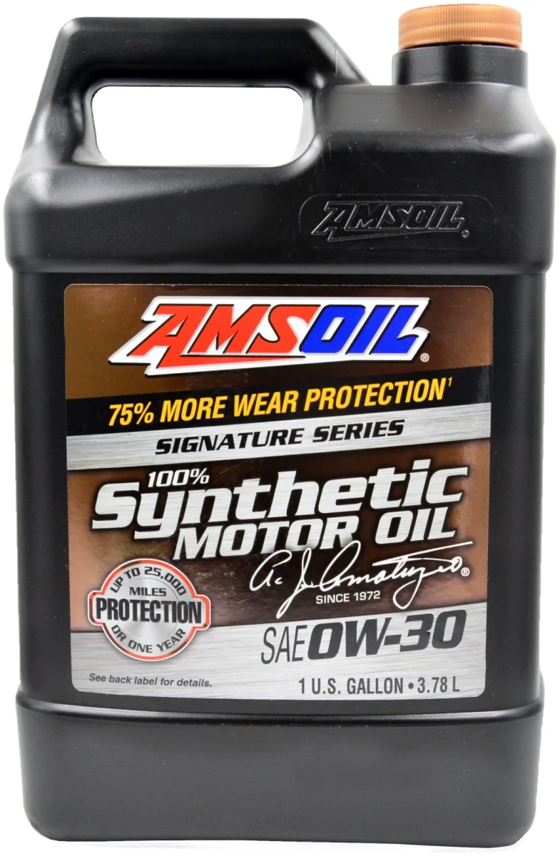 Синтетическое моторное масло Amsoil Synthetic 0W30 SS Motor Oil (1G) 2