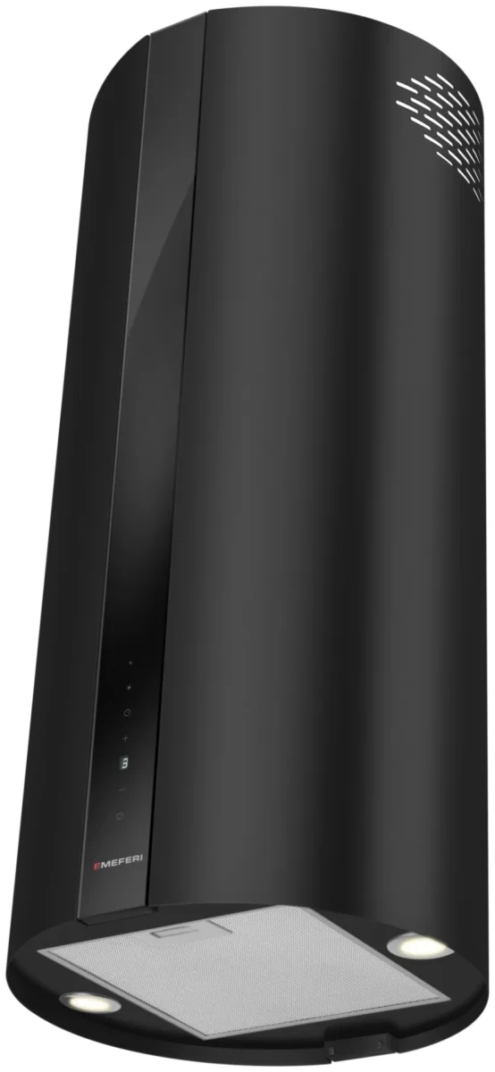 Вытяжка цилиндрическая островная TUBE40BK ISLA COMFORT PLUS
