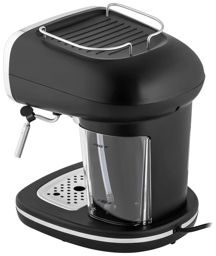 Кофемашина рожкового типа MAUNFELD MF-736BK 6