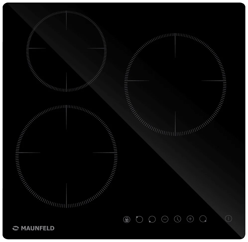 Электрическая варочная панель MAUNFELD AVCE453BK 3