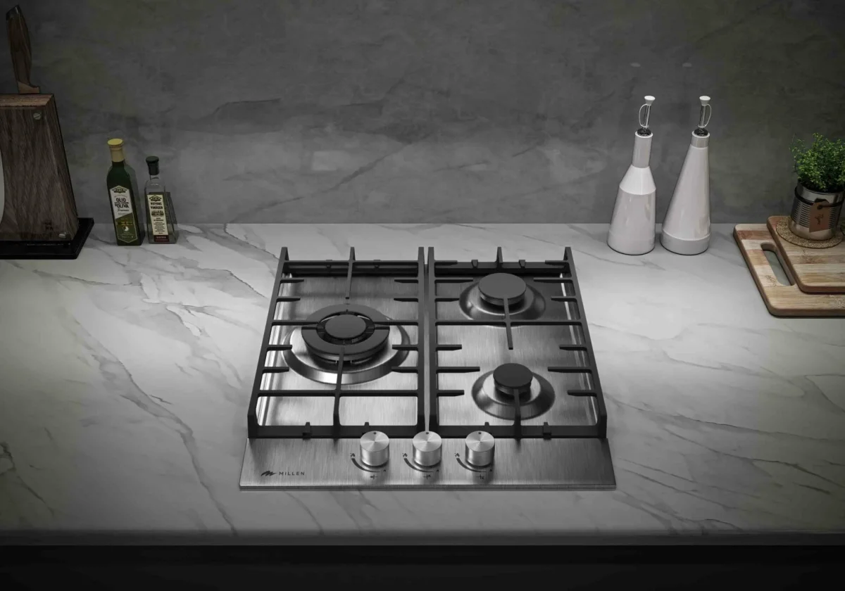MILLEN MGH 451 IX газовая варочная панель 6