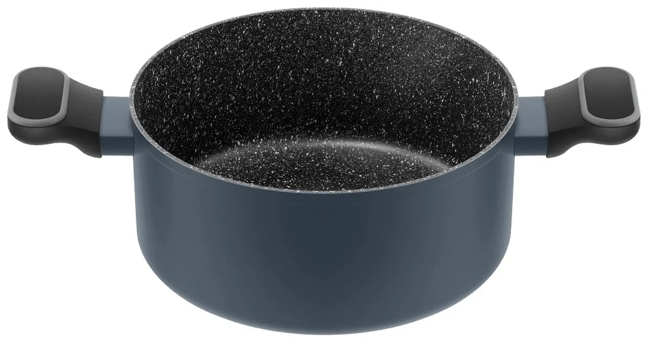 Кастрюля MAUNFELD FRIDA MCS29FA02DG из кованого алюминия со стеклянной крышкой, 20 см, 2,9 л. 2