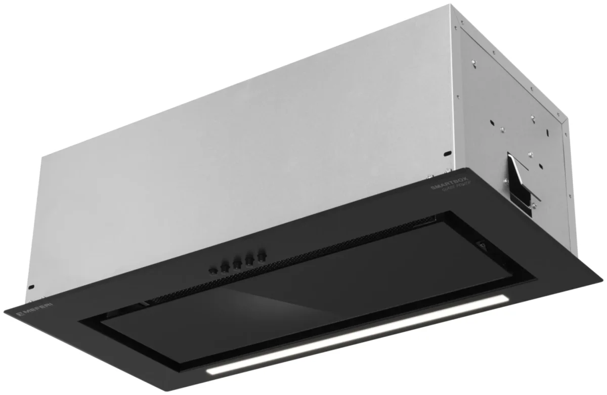 Вытяжка полновстраиваемая SMARTBOX60BK GLASS POWER