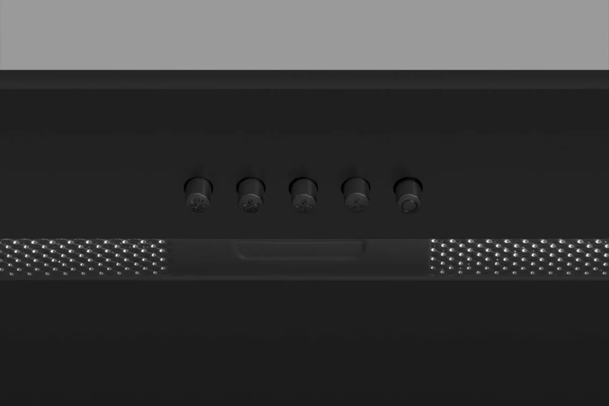 Вытяжка полновстраиваемая SMARTBOX60BK GLASS POWER 5