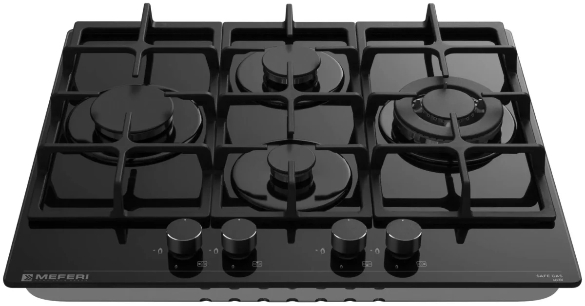 Варочная панель газовая MGH604BK GLASS ULTRA 2