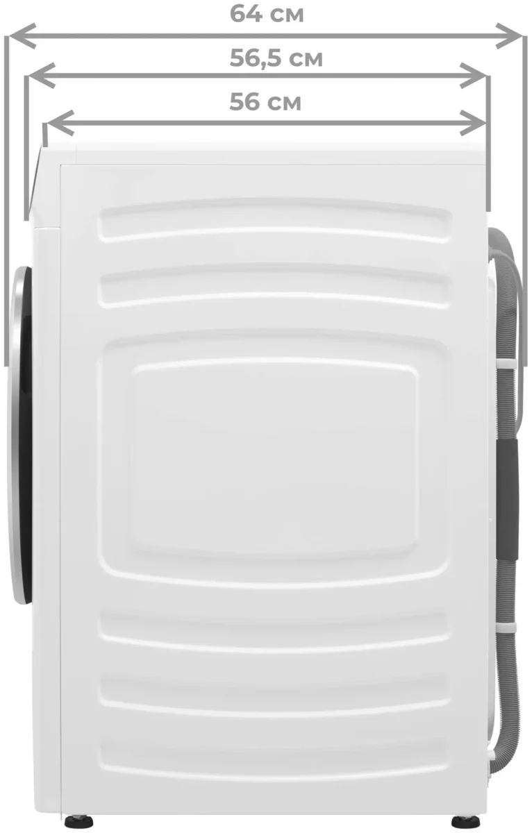 Стиральная машина с инвертором и паром отдельностоящая MFW121416WH COMFORT PLUS 6