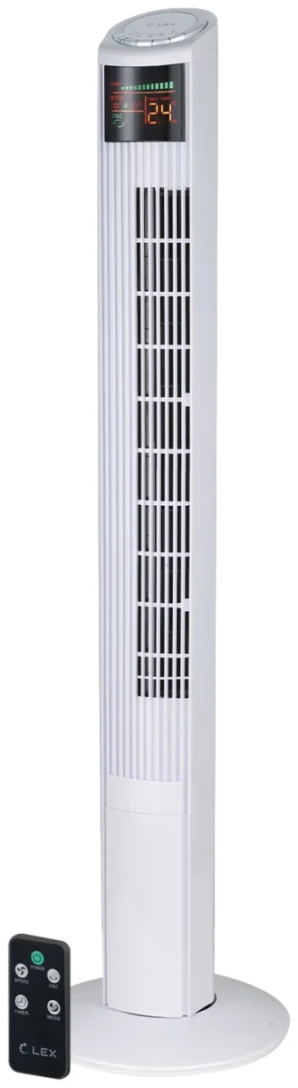 LEX LXFC 8368 46 вентилятор-колонна, ПДУ, белый