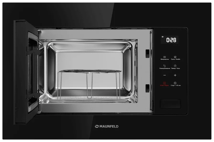 Микроволновая печь встраиваемая maunfeld mbmo820sgb10 4