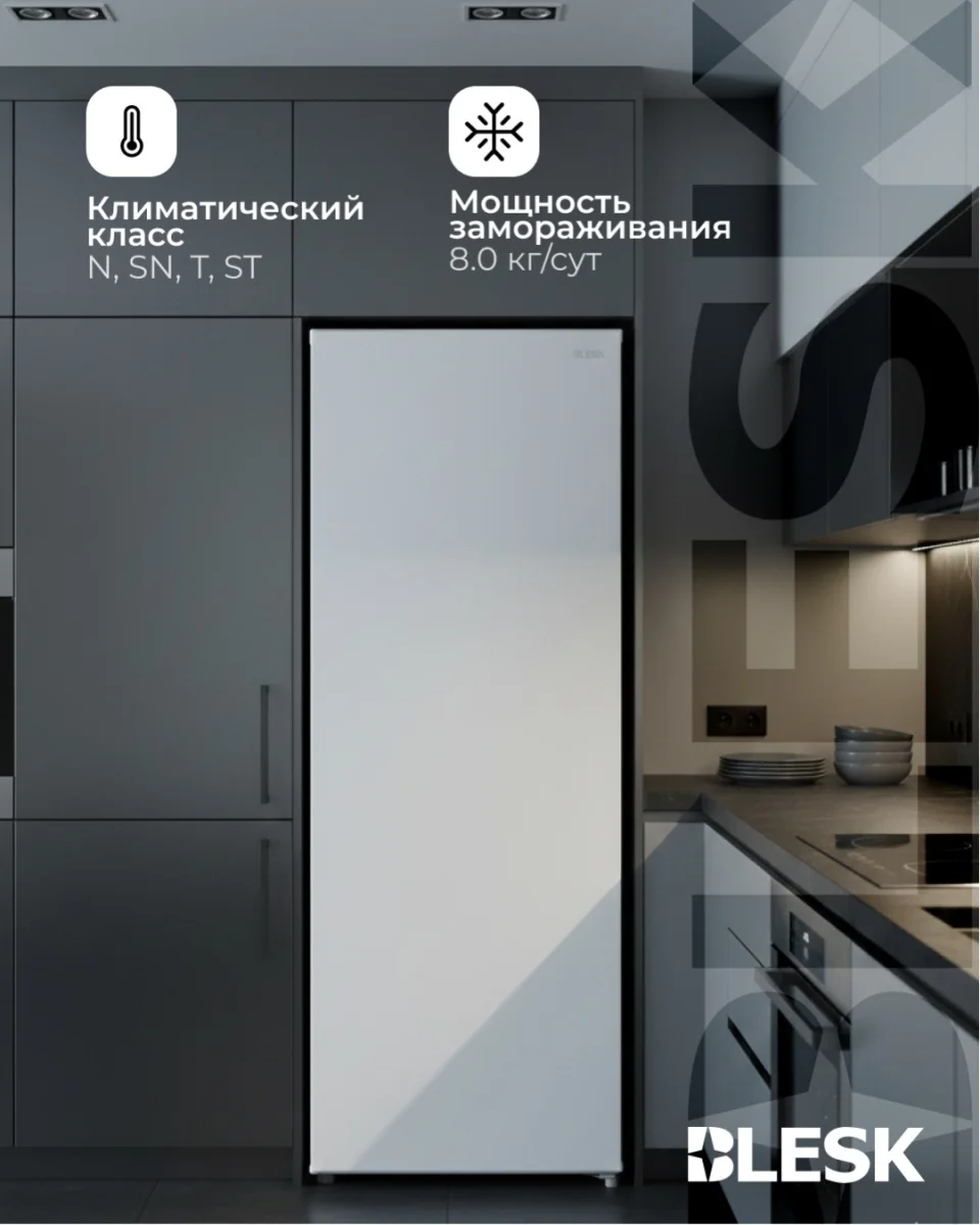 Морозильник вертикальный BL-196UMA 2