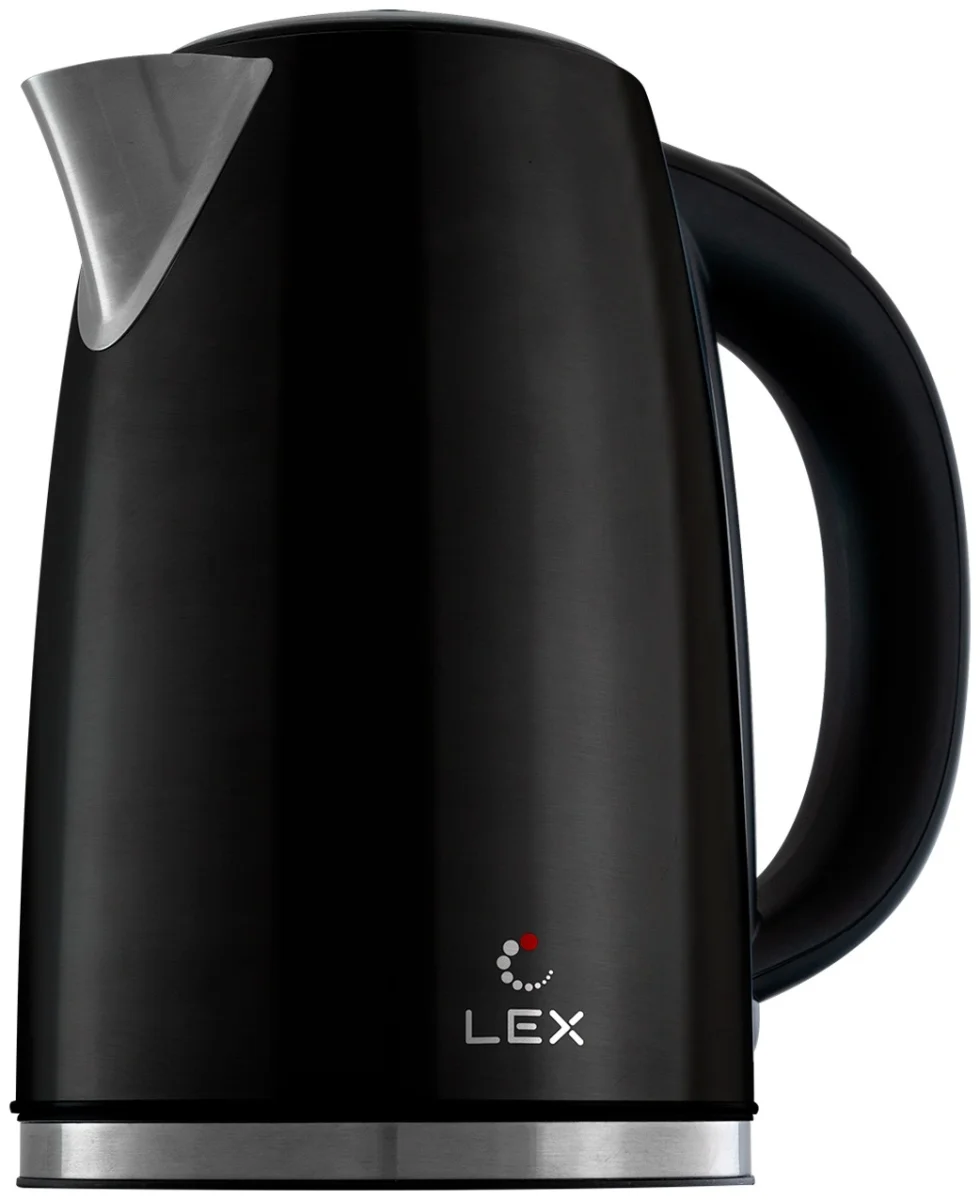 LEX LX-30021-1, чайник электрический (черный)