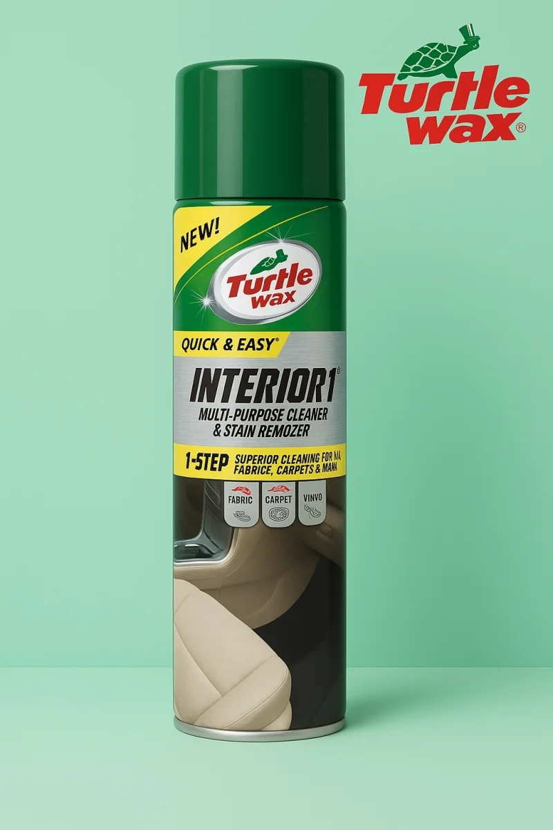 TURTLE WAX INTERIOR СУХАЯ ХИМЧИСТКА ОБИВКИ С НЕЙТРАЛИЗАТОРОМ ЗАПАХА 500мл