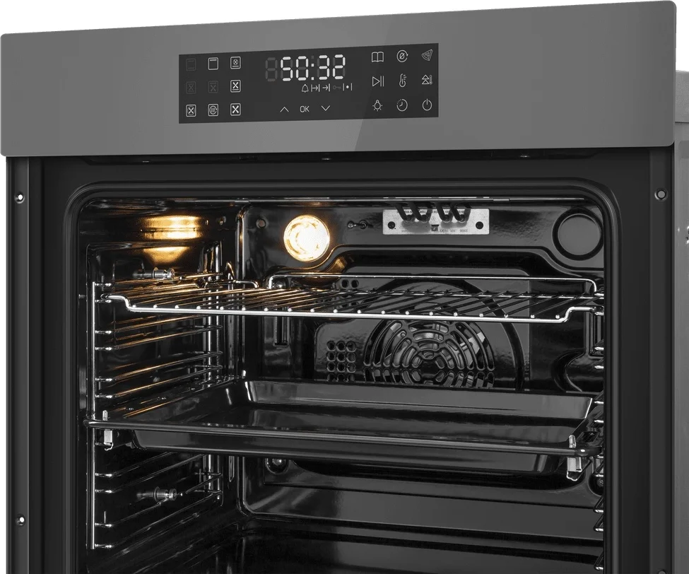 Шкаф духовой электрический MAUNFELD EOEH7614LGR 5
