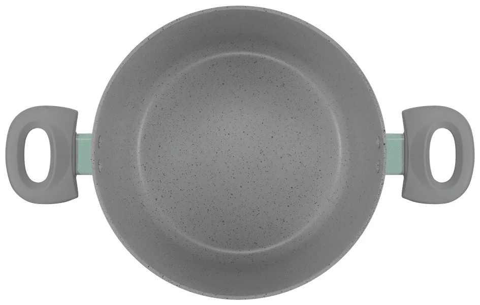 Кастрюля MAUNFELD HELGA MCS57FA05FS из кованого алюминия со стеклянной крышкой, 24 см, 5,7 л. 3