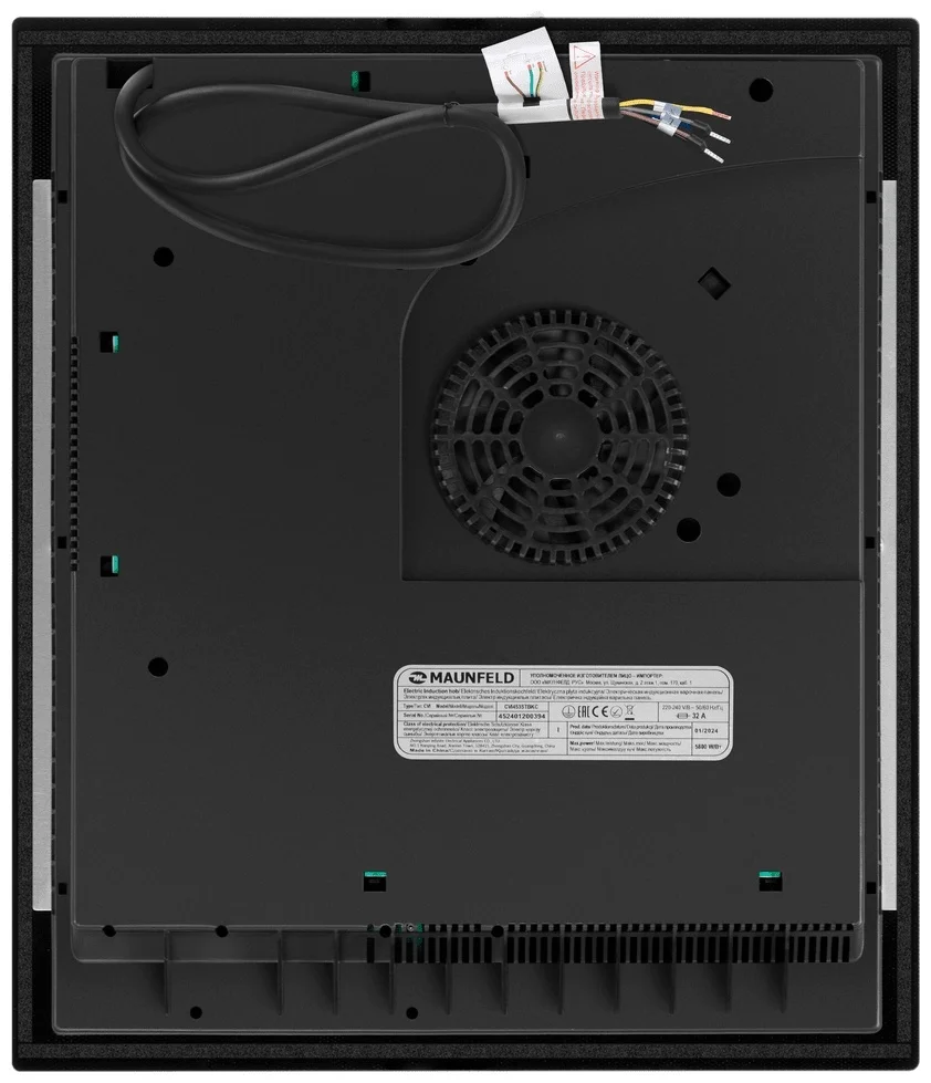 Индукционная варочная панель MAUNFELD CVI453STBKC 6