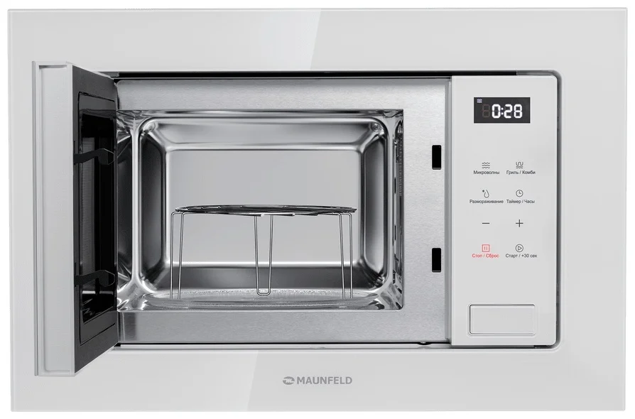 Микроволновая печь встраиваемая MAUNFELD MBMO820SGW10 2
