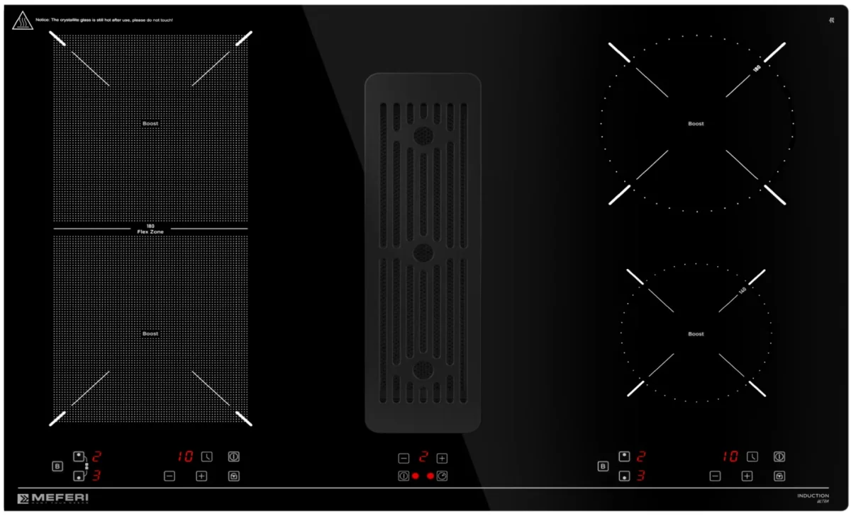 Варочная панель индукционная с вытяжкой XSMART35IX ULTRA