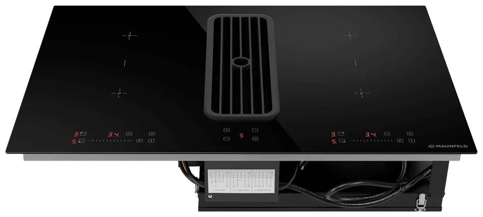 Индукционная варочная панель MAUNFELD AVSI804SBH 3