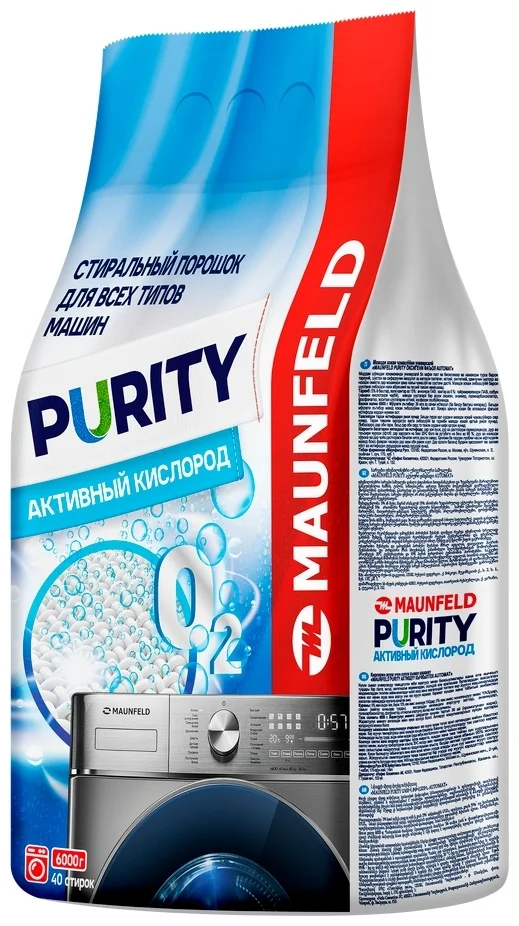 Стиральный порошок  Maunfeld Purity Активный кислород Automat 6000г MWP6000SO