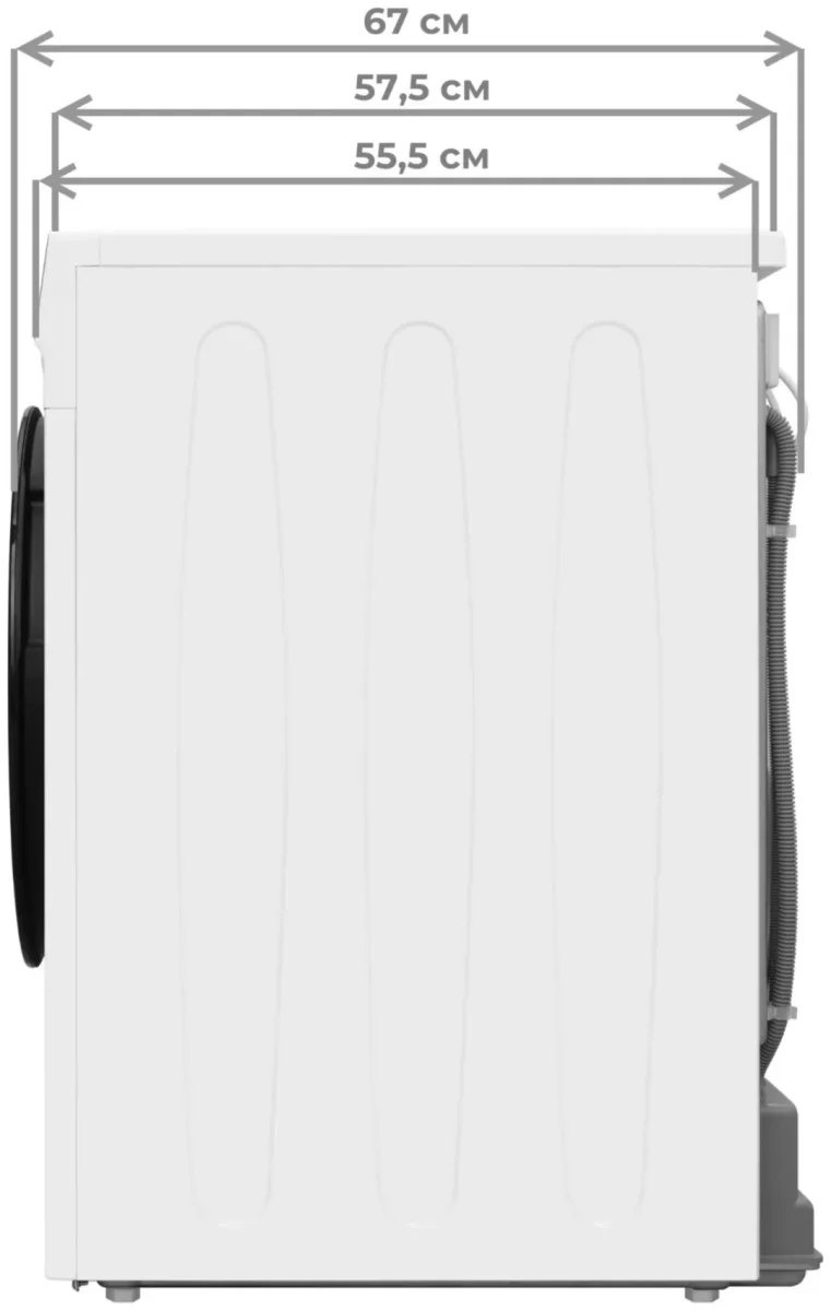 Сушильная машина с инвертором и тепловым насосом MDR1016WH HP COMFORT 7