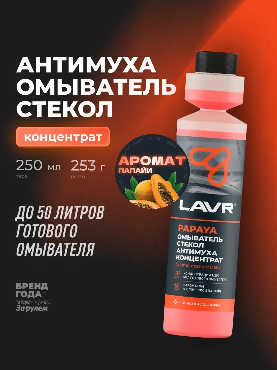 Ln1219 Омыватель антимуха Papaya 250ml