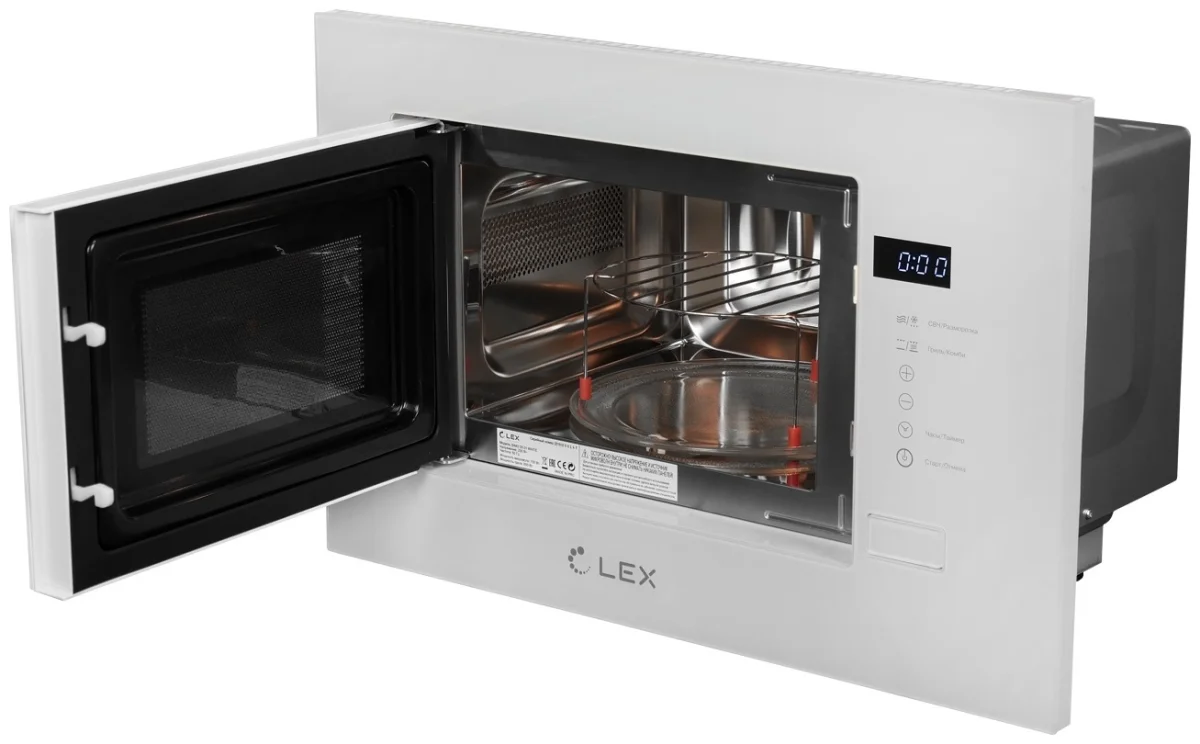 LEX BIMO 20.01 WHITE микроволновая печь 3