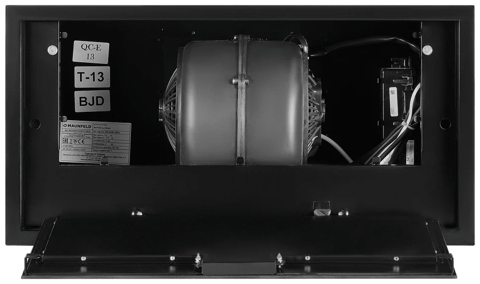 Кухонная вытяжка maunfeld mzr 60 lux чёрный 6