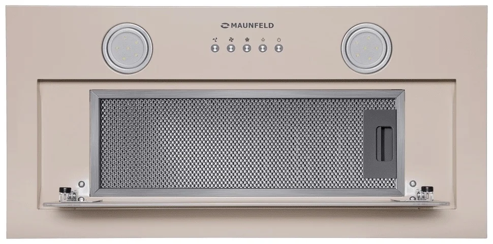 Кухонная вытяжка MAUNFELD TRAPEZE 602IG бежевый 13