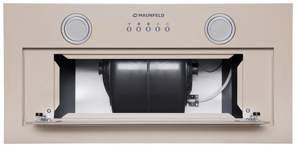 Кухонная вытяжка MAUNFELD TRAPEZE 602IG бежевый 14