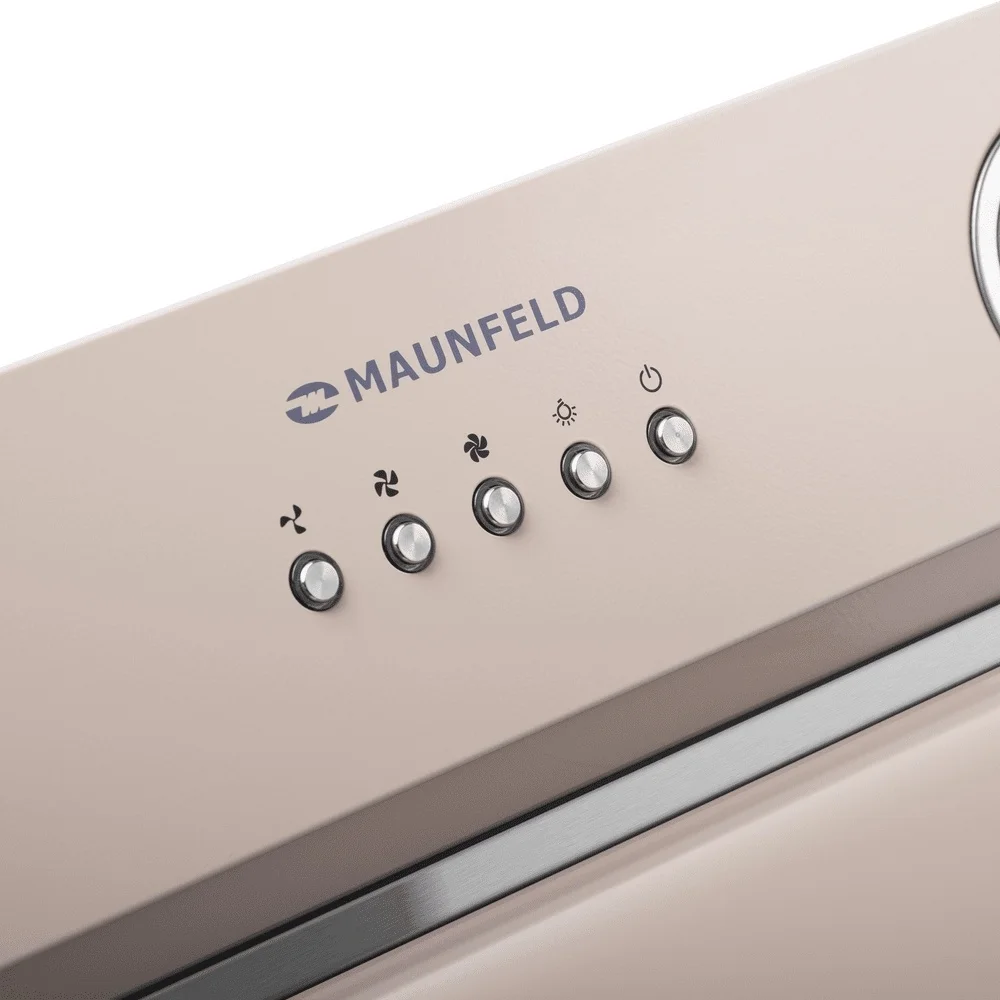 Кухонная вытяжка MAUNFELD TRAPEZE 602IG бежевый 16