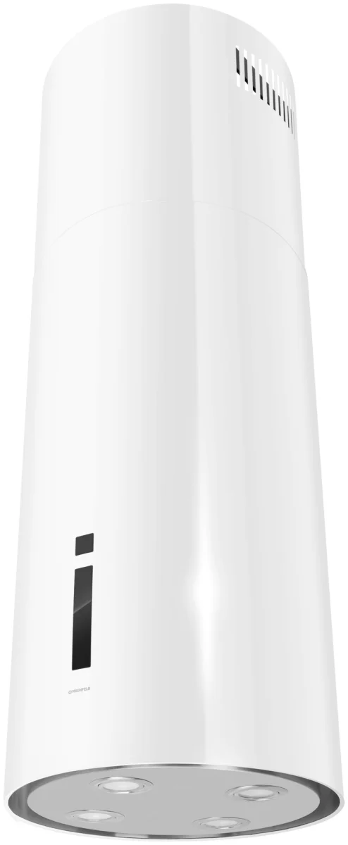 Кухонная вытяжка maunfeld lee isla (sensor) 39 белый 4