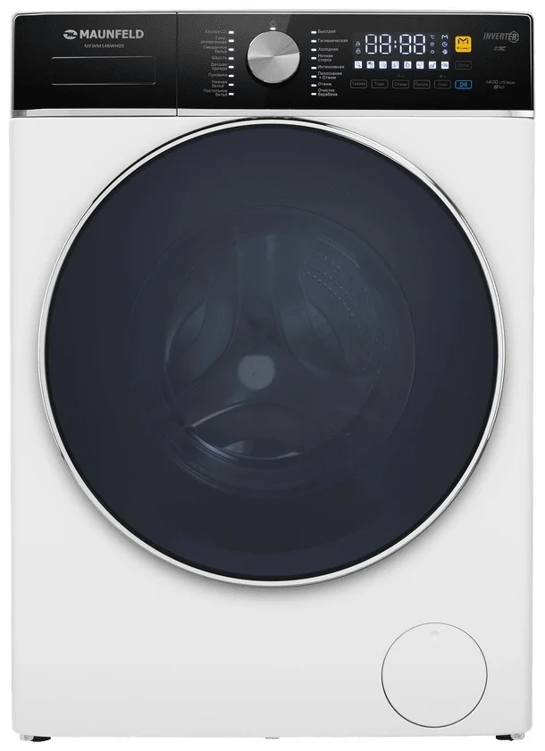 Стиральная машина с инвертором MAUNFELD MFWM148WH03 5