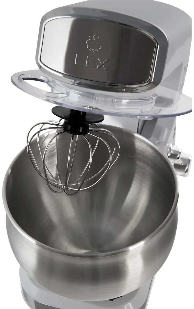 LEX LXMX 4133, миксер планетарный 3,5л (белый) 2