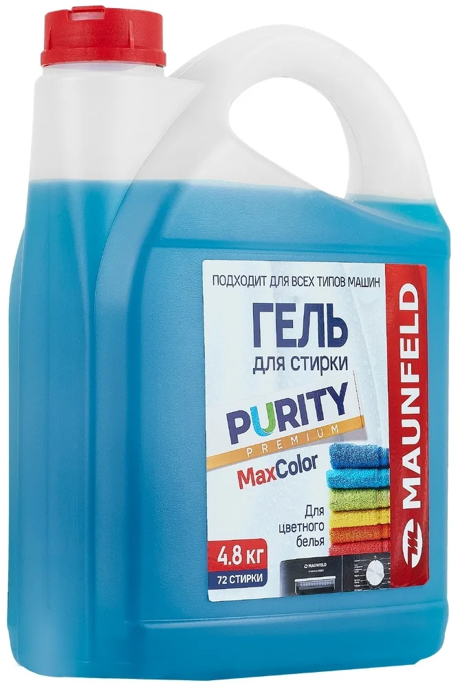 Гель для стирки Maunfeld Purity Max Color 4800г MWL4800BC 5